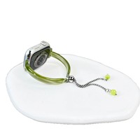 Bracelet en silicone de luxe avec boucle en acier inoxydable pour montre, modèles pour femmes, compatible avec les séries S11/S10/S9