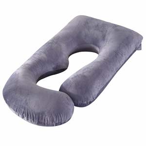 Cuscini per la <span class=keywords><strong>gravidanza</strong></span> per dormire imbottitura in Memory Foam cuscini per la <span class=keywords><strong>gravidanza</strong></span> a forma di U cuscino per tutto il corpo per la <span class=keywords><strong>gravidanza</strong></span> con copertura in velluto - Product Image 3