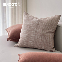 2024 nouveau lin coton Jacquard oreillers coussins moderne luxe solide jeter taie d'oreiller pour salon décor à la maison hôtel fournitures