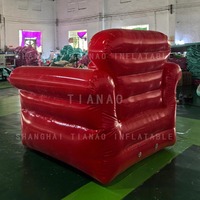 Modèle de canapé gonflable chaise gonflable meubles gonflables pour la publicité pour la décoration