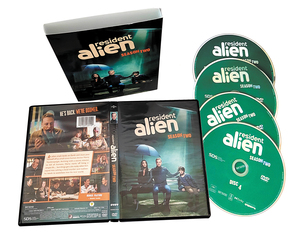 Resident Alien Temporada 2, Último Lanzamiento en DVD, 4 Discos, Venta al por Mayor de Fábrica, Películas en DVD, Serie de TV, Colección en Caja, CD, Dibujos Animados, Envío Gratis - Product Image 3