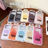 Coque de téléphone magnétique en silicone liquide couleur unie pour iPhone 17 18 Pro Max, antichoc, souple, compatible avec la charge sans fil