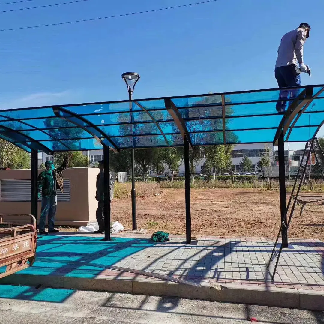 Tenda lembaran padat polikarbonat/lembar polikarbonat padat skylight carport