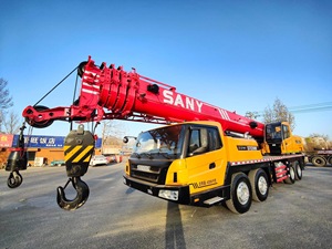 Low Hour Used Sany 50 ton Truck Mounted <b>Crane</b>, Full Hydraulic Mobile <b>Crane</b> With Stable Operation - Product Image 6