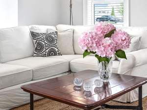 Hortensia Artificial de Tallo Único de Lujo, Flor de Seda Realista de Gran Tamaño para Centro de Mesa - Product Image 3