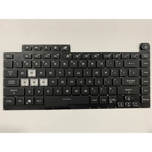 Teclado para Portátil con Diseño Estadounidense para <span class=keywords><strong>Asus</strong></span> <span class=keywords><strong>ROG</strong></span> <span class=keywords><strong>Strix</strong></span> G531G <span class=keywords><strong>G531GT</strong></span> G15 G512 G512LV G512LW, Teclado Colorido - Product Image 5