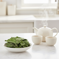 Vente en gros de feuilles de menthe verte séchées de marque CCG et de thé aux herbes de menthe poivrée en vrac, thé minceur et santé en sachets, boîte ou bouteille