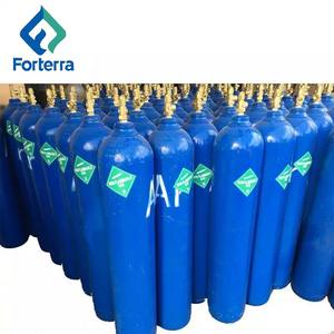 वेल्डिंग आर्गन आर्गन गैस 40L 50L उच्च शुद्धता 99.9999% तरल आर्गन गैस सीमलेस स्टील आर्गन गैस सिलेंडर - Product Image 4