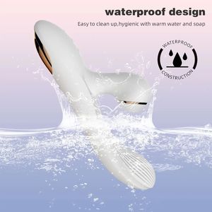 Hot Selling 2 In 1 Sucker Dildo Vibrators Seksspeeltjes Voor Vrouwen Clitoris Vacuümstimulator G Spot Zuigen Vibrator Volwassen Product - Product Image 5