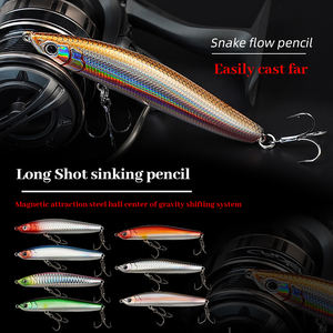 Señuelos <span class=keywords><strong>de</strong></span> lápiz hundidos 7g/11g/16G-Fundición larga, acción realista para lubina, trucha, <span class=keywords><strong>pez</strong></span> <span class=keywords><strong>de</strong></span> mar (<span class=keywords><strong>agua</strong></span> <span class=keywords><strong>dulce</strong></span>/<span class=keywords><strong>agua</strong></span> salada) - Product Image 4