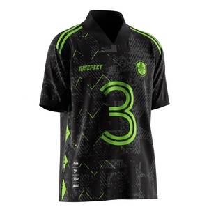 เสื้อฟุตบอลคอตั้งแบบพับได้พร้อมผ้าระบายความชื้นและตัวเลือกการออกแบบตามสั่งสำหรับวันแข่งขันและกิจกรรมทีม - Product Image 5