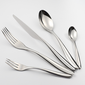 Vente en gros pour l'extérieur <span class=keywords><strong>Couverts</strong></span> en <span class=keywords><strong>inox</strong></span> <span class=keywords><strong>18</strong></span> <span class=keywords><strong>10</strong></span> couleur argent avec miroir - Product Image 2