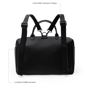 Tas Popok Bayi Kapasitas Besar Ringan Tahan Air Bahan Kulit PU Tas Ransel Ibu - Product Image 2