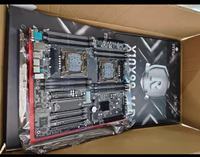 Nouvelle carte mère originale HUANANZHI X10X99-16D LGA 2011-3 XEON X99 facteur de forme E-ATX prend en charge le double processeur Intel DDR4 RECC NVME