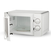 Four à micro-ondes électrique de cuisine de haute qualité avec commande mécanique, 20L, grand format, avec interrupteur sonore