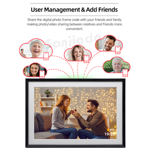 10.1 Inch IPS HD Touch Screen Digital Photo Picture with <b>LED</b> Light AiMOR App Cloud Wifi Digital Photo Frame - Product Image 3