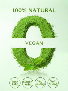 <span class=keywords><strong>Matcha</strong></span> en Polvo 100% Orgánico de Grado Ceremonial, 50g, Porciones de <span class=keywords><strong>Té</strong></span> Verde de Primera Cosecha en Bolsa de Marca Blanca - Product Image 4