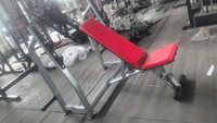 Banc de musculation réglable DINUO avec support pour barre d'haltères - Banc utilitaire inclinable/déclinable/plat pour la musculation à domicile