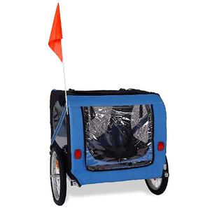 हॉट सेलिंग उचित मूल्य पालतू बाइक ट्रेलर बड़े कुत्ते बिल्ली साइकिल चालक जैगर फोल्डेबल - Product Image 2