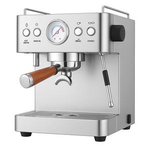 Máquina de Espresso Comercial Semiautomática de Doble Bomba y Doble Caldera, Nuevo Diseño, Experiencia Profesional de Café - Product Image 5