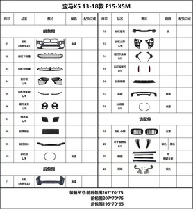 <span class=keywords><strong>Paraurti</strong></span> Anteriore Nuovo Prodotto di Grande Successo Adatto per BMW <span class=keywords><strong>Paraurti</strong></span> Anteriore <span class=keywords><strong>X5</strong></span> 35ix Kit Carrozzeria OE 51118066731 - Product Image 6