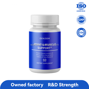 OEM Olio di Cozze dalle Labbra Verdi della Nuova Zelanda in Capsule Morbide, Etichetta Privata, <span class=keywords><strong>Integratore</strong></span> per <span class=keywords><strong>Articolazioni</strong></span> e Muscoli, Supplemento Alimentare - Product Image 3