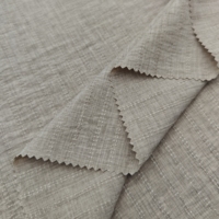 2025 Offre Spéciale mode femmes robe 100% Polyester rayure Lolis lin tissu Air flux crêpe Jacquard froissé Lolis tissu
