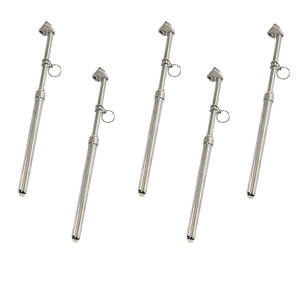 Manomètre de pression des pneus en acier à double tête 150 PSI/10 bars, durable pour camping-car, semi-remorque, SUV, voiture - Product Image 4