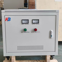 Transformateur triphasé SG 50 kVA 220 V vers 380 V avec disjoncteur d'entrée CE ISO9001 en stock, livraison rapide