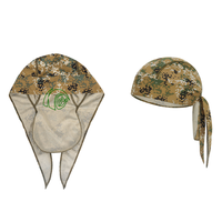 Chapeau Pirate Rafraîchissant en Soie Glacée UPF50+ Protection UV Respirant Extensible Anti-Vent Anti-Poussière pour Randonnée Pêche Course Unisexe