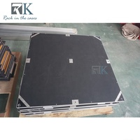 Scène modulaire antidérapante pour chœur scolaire, installation rapide avec clé hexagonale, pour concerts
