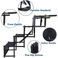 ZMaker – escalier de voiture pliable pour chien, rampe pour animaux de compagnie, escalier de voiture pliable et Portable