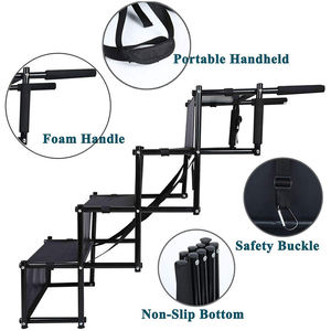 ZMaker Faltbare Haustier Hund Auto Schritte Treppen Haustier Rampe Falten Tragbare Hund Auto Treppen - Product Image 3