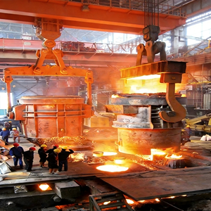 رافعة علوية للمسبك YZ بقدرة 240/80 طن، رافعة علوية للصب 180/50 طن، تستخدم على نطاق واسع في مصانع الصلب - Product Image 1