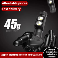 Lampe frontale de camping multicolore de haute qualité, rechargeable, 7-1800LM, SST40, SST25, XML2, type-C, lampe frontale de course haute puissance avec zoom