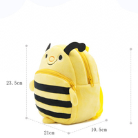 Sac à dos scolaire unisexe pour enfants, personnalisé, imperméable, avec fermeture éclair, motif dessin animé, animaux (éléphant, panda), collection Beyond 2025