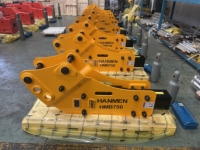 Marteau hydraulique de type pelle rétrocaveuse Jcb Cx3 Marteau briseur hydraulique pour excavatrice JCB 3CX 3DX