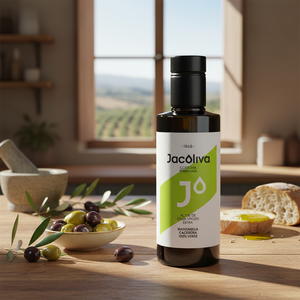 Jacoliva SL ขวดแก้วบีบเย็นขนาด0.25ลิตรสำหรับทำอาหารน้ำมันมะกอกบริสุทธิ์ - Product Image 3