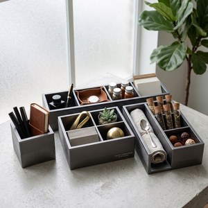 Caja de <span class=keywords><strong>Madera</strong></span> Rústica Pulida, Organizador de Almacenamiento de <span class=keywords><strong>Madera</strong></span> Personalizado, Caja para Manualidades, Coleccionables, Decoración del Hogar, Suculentas - Product Image 2