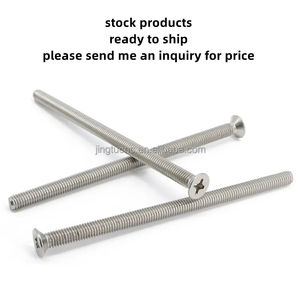 Tornillo de <span class=keywords><strong>cabeza</strong></span> <span class=keywords><strong>avellanada</strong></span> plana Phillips de Cruz larga alargada de acero inoxidable 304 M2 M2.5 M3 M4 M5 M6 M8 M10 M12 - Product Image 4