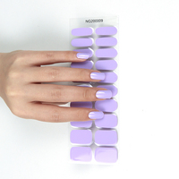 Huizi Nail wrap Autocollant de gel pour ongles à couverture complète en gros