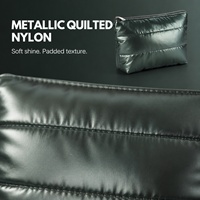 Sac de rangement pour maquillage imperméable avec logo personnalisé Royal Fair, fermeture éclair, portable, pour voyage, en nylon, pour cadeaux