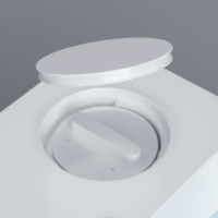 Refroidisseur d'eau froide en acrylique 1HP avec contrôle par application WIFI, stérilisation à l'ozone, filtre, bain de glace pour la récupération, idéal pour les salles de sport et les hôtels