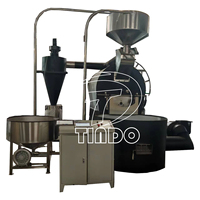 Machine à torréfier les grains de café industrielle, machine de transformation des fèves de cacao pour usage domestique