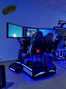 <span class=keywords><strong>2022</strong></span> sièges de voiture de course IFD VR jeux d'arcade 3 plateforme DOF Motion Professional <span class=keywords><strong>f1</strong></span> VR simulateur de conduite de course - Product Image 6