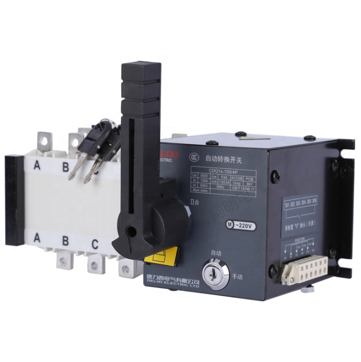 DELIXI Dual Power ATS CDQ1s 160