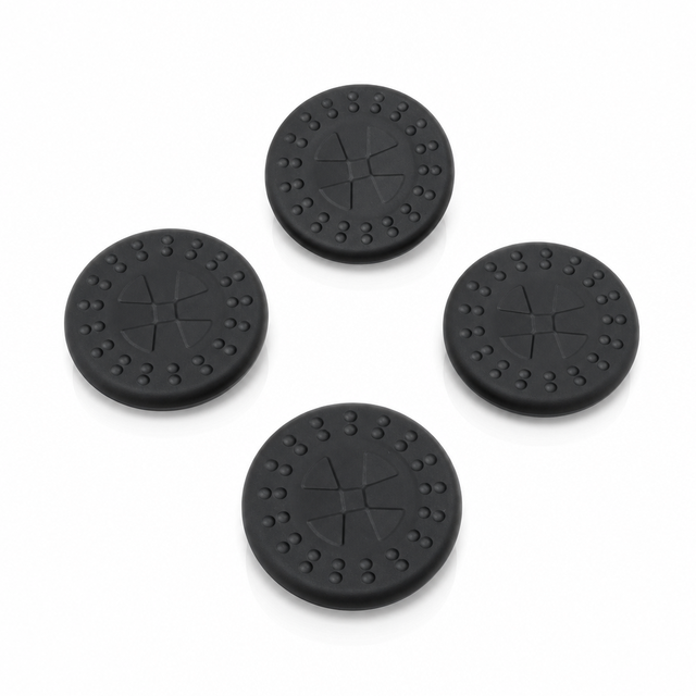 PlayVital Private Label Plastic & Silicone Thumbstick Grips Joystick Cover Caps for PS Controller Accessories OEM Supply