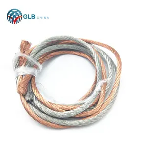 High Conductivity Trade Assurance Producer Ground Pure Copper Wire Bare Copper Conductor Electrical 7 Stranded Wire For Groundi