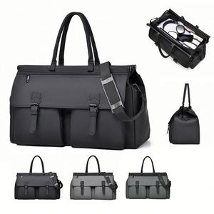 Sac de Voyage de Luxe Imperméable Designer Personnalisé pour Homme, Sac de Sport et de Gym Anti-Vol Tendance, Sac Bandoulière pour Activités de Plein Air - Product Image 1