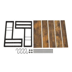 Étagère à <span class=keywords><strong>épices</strong></span> pliante en bois à 4 niveaux avec design étagé, organisateur de cuisine sur pied, étagère de <span class=keywords><strong>rangement</strong></span> pour comptoir, <span class=keywords><strong>placard</strong></span> - Product Image 2